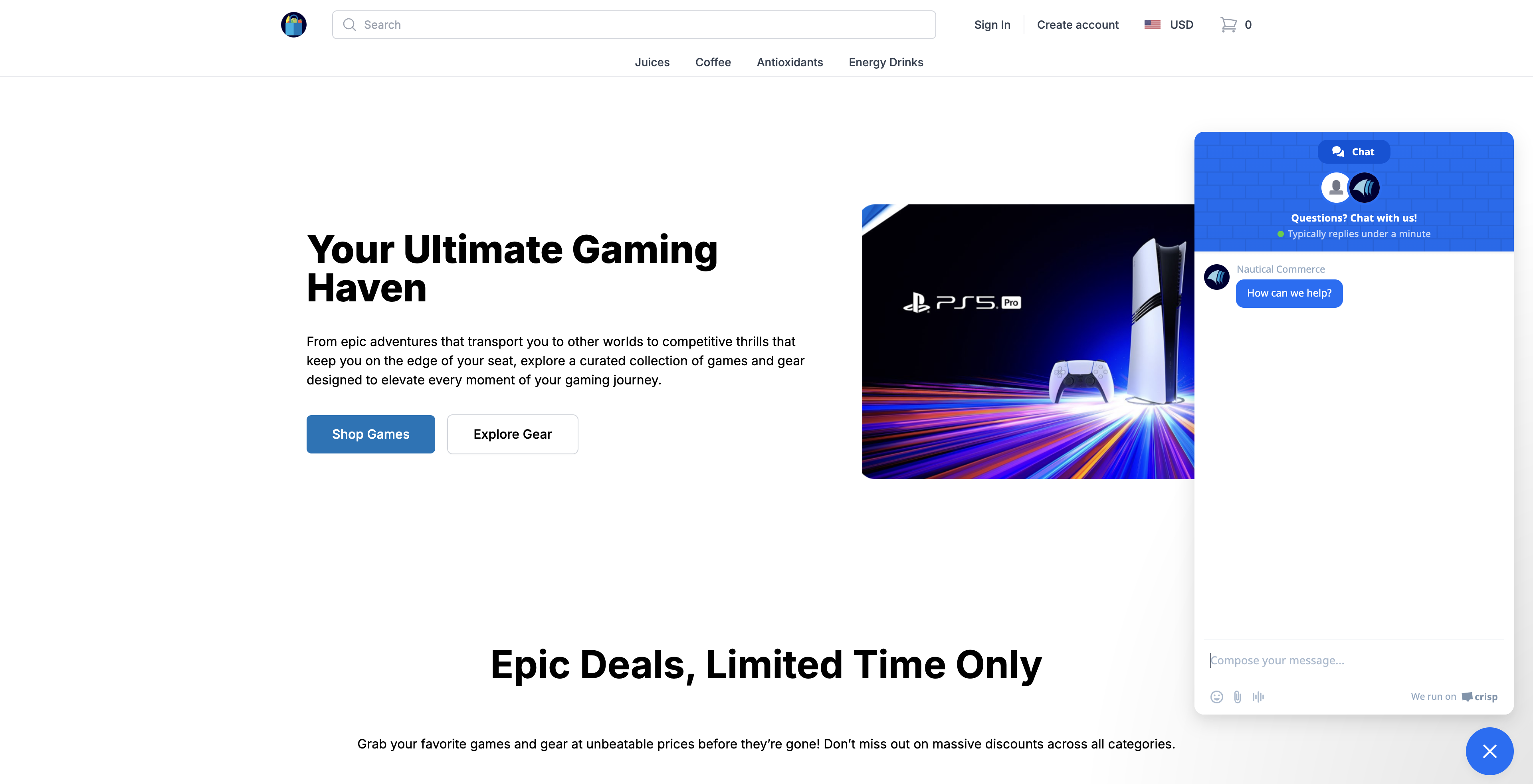 Crisp Integration Guide Customer Question